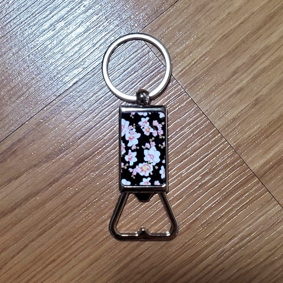 Bottle opener, Sakura Black design