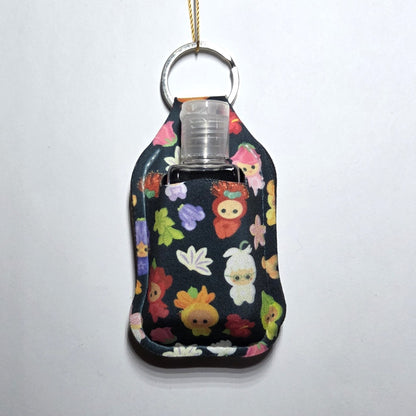 Hawaii artist neoprene hand sanitizer holder, Baby Bloomies design