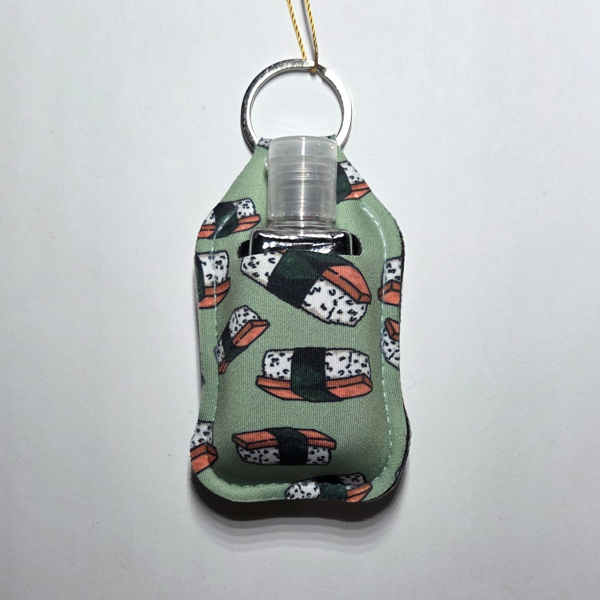 Hawaii artist neoprene hand sanitizer holder, Spam Musubi design