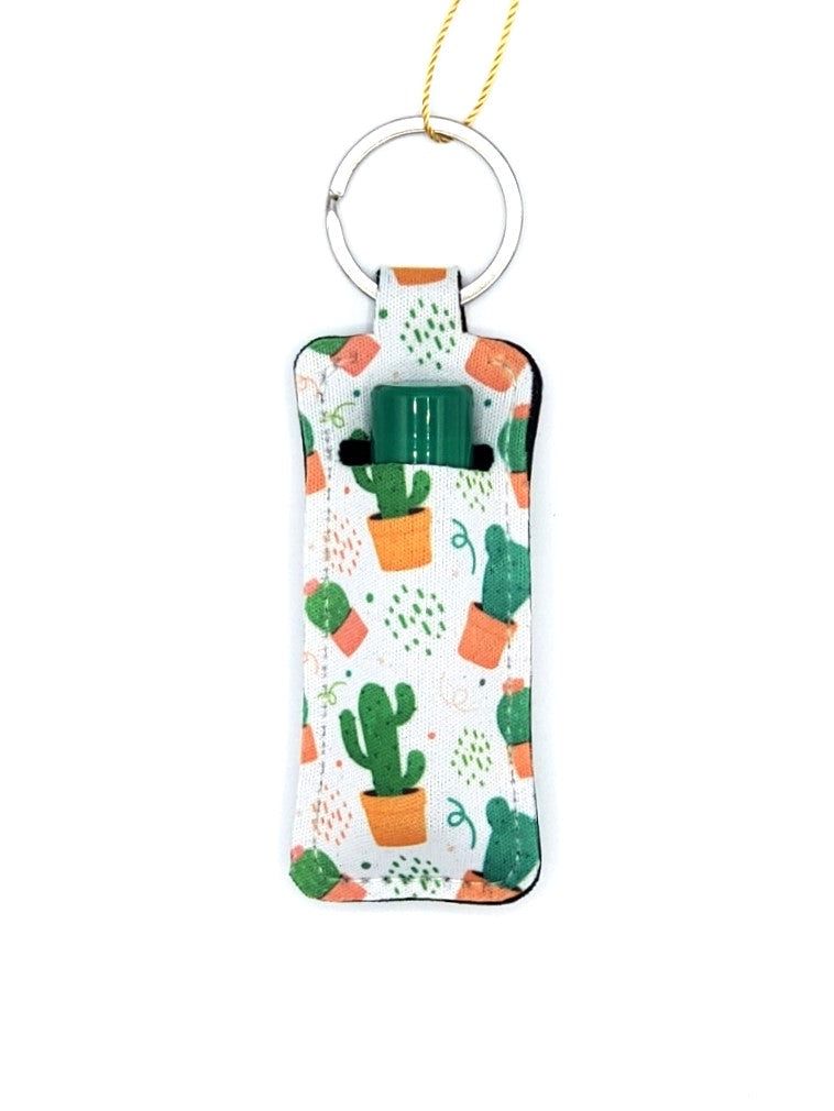 Lip balm holder, Cactus design