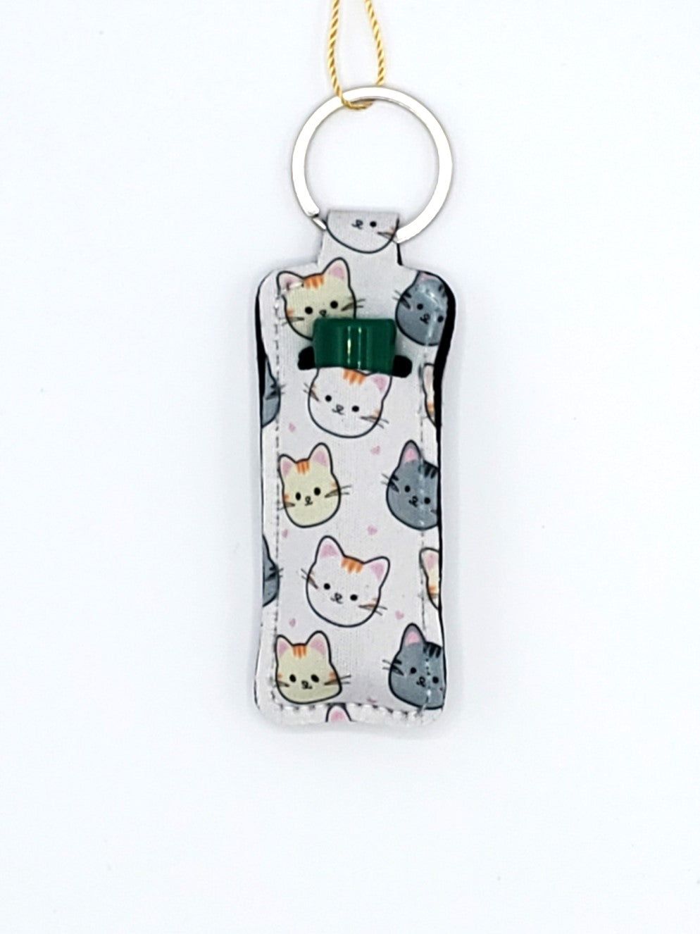 Lip balm holder, Cat Kawaii design