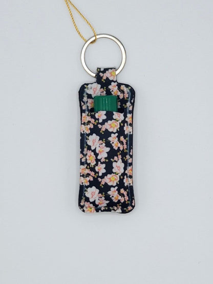 Lip balm holder, Sakura Black design