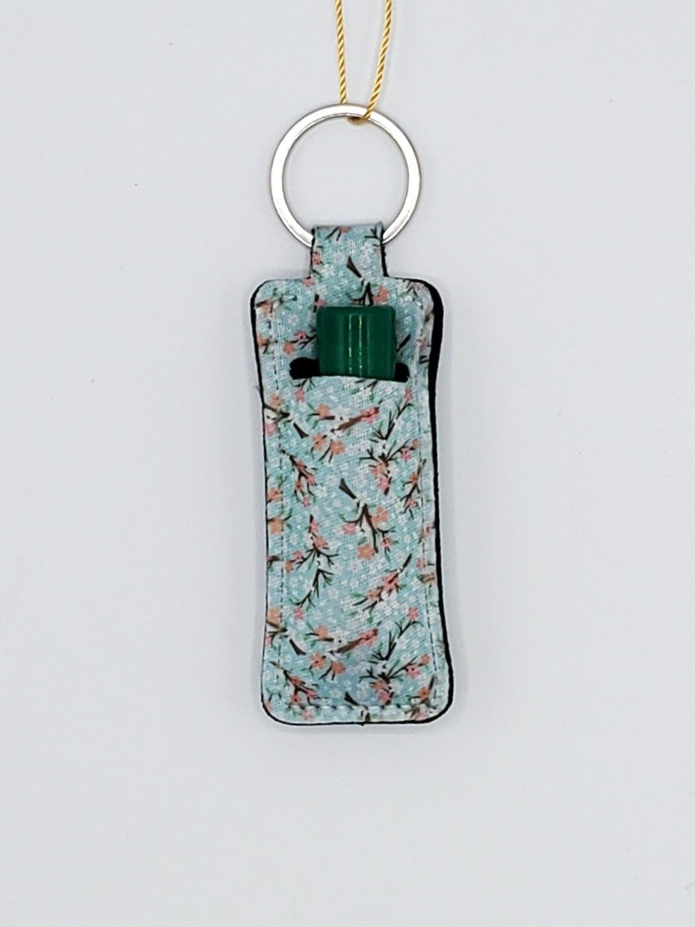 Lip balm holder, Sakura Light Blue design