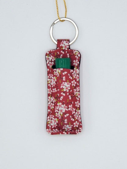 Lip balm holder, Sakura Pink design