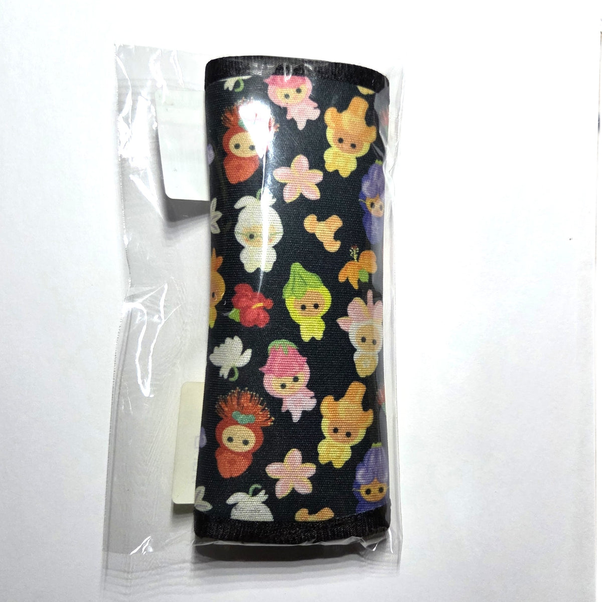 Hawaii artist neoprene luggage handle cover, vertical, Baby Bloomies design
