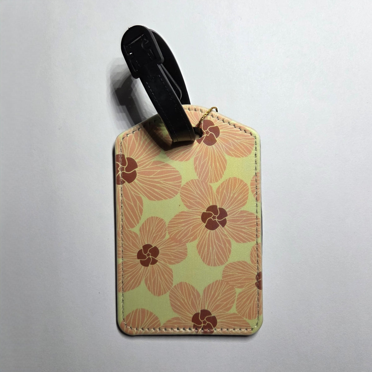 Hawaii artist luggage tag, Hau design