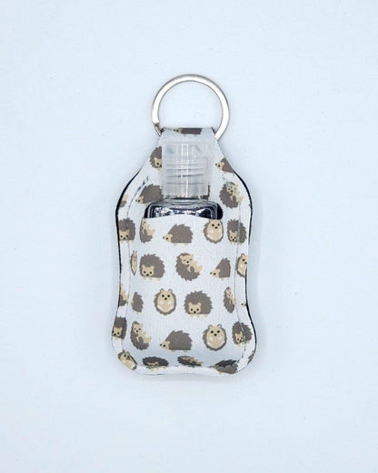 Neoprene hand sanitizer holder, Hedgehogs design